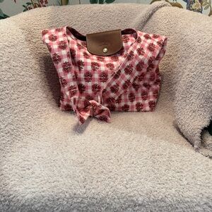 Longchamp le Pliage knot medium shoulder bag